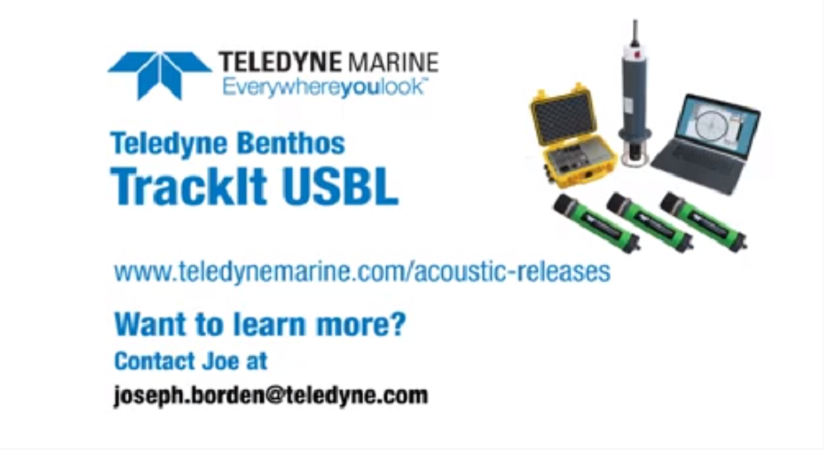 Top Five Reasons Why You Need a Teledyne Benthos TrackIt USBL